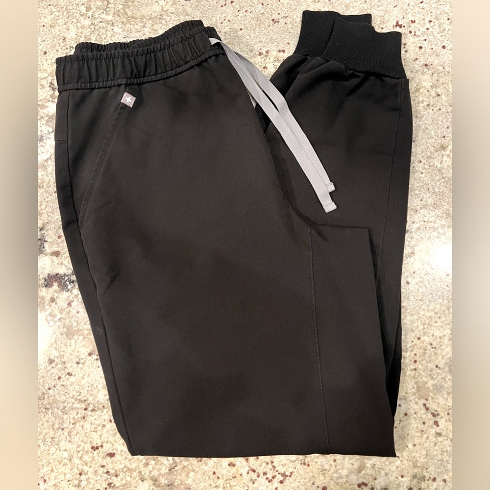 Figs Mens Tansen Jogger Scrub Pants - Medium - Black - Great Condition